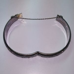 Bangle bracelet stamped 925